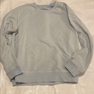Outerknown Men's Soft Blue Crewneck Sweater